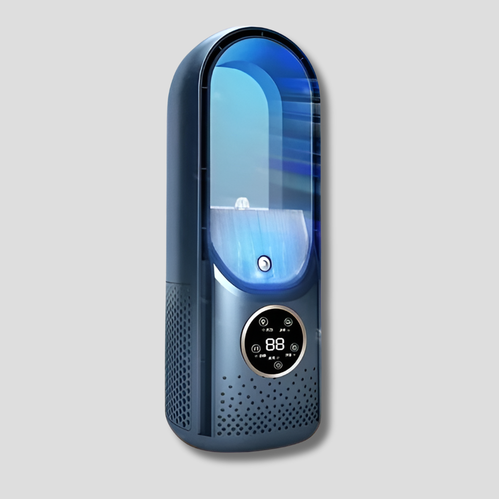 Portable Bladeless Table Fan Air Conditioner