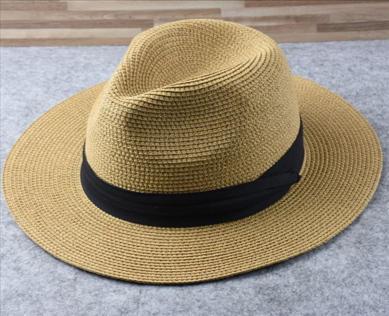Summer Beach Sun Hat Cotton Natural