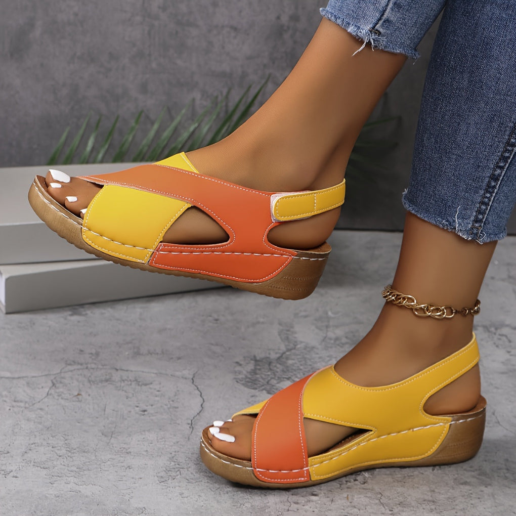 Women's Platform Sandals Colorful