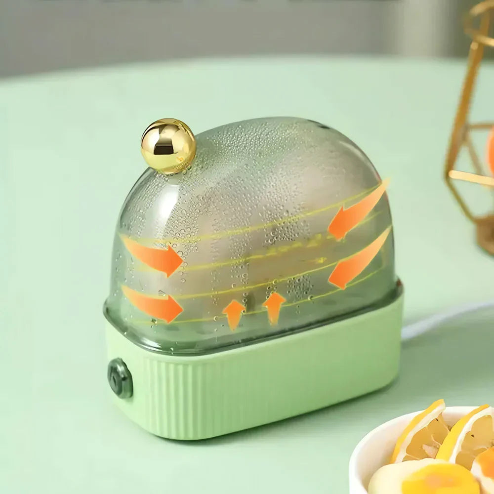 Electric Egg Cooker Compact Automatic Breakfast Appliance