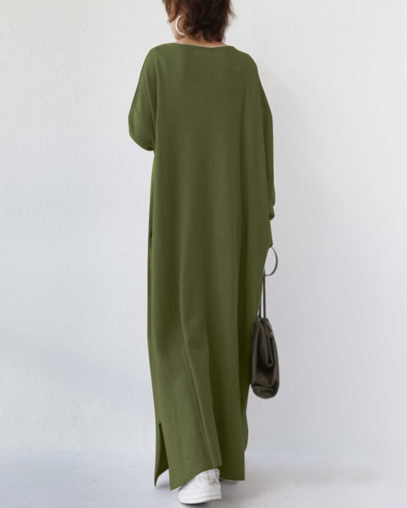 Women's Oversized Long Sleeve Winter Dress