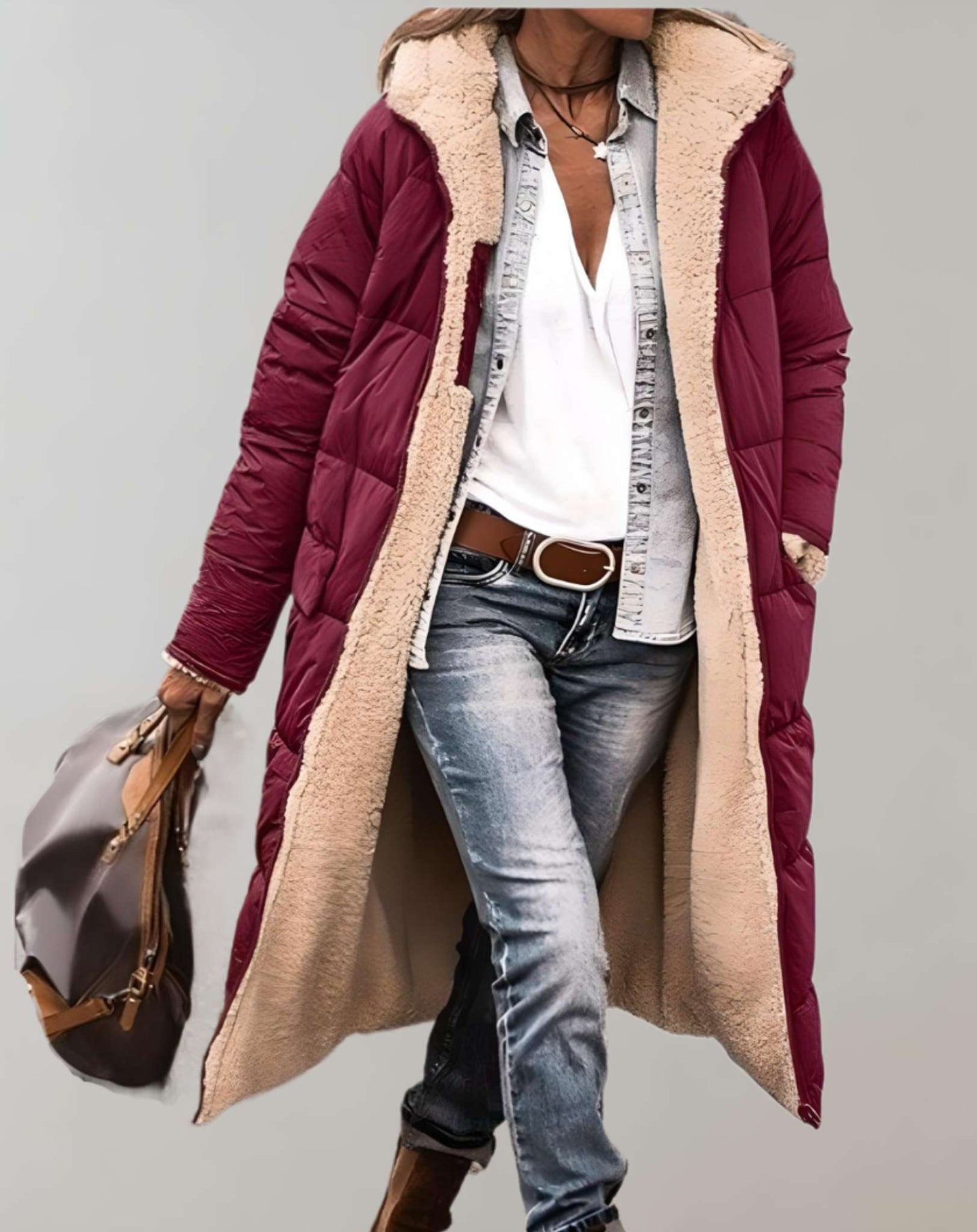 Daisy | Women’s Winter Quilted Coat with Lining Caliboot