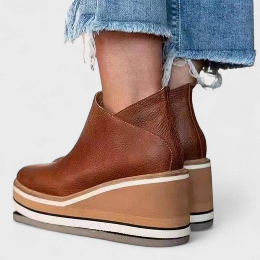 Women's Ankle Boots Platform Sole