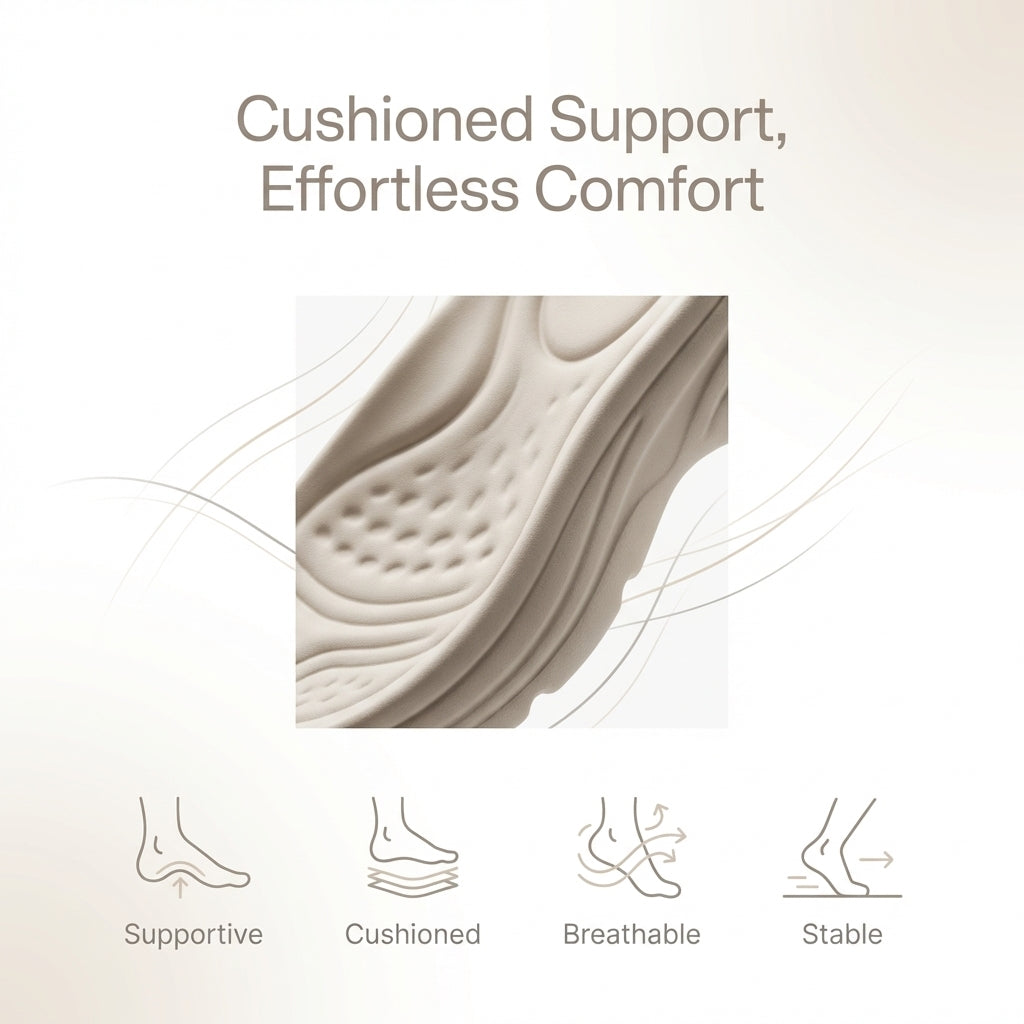 Women's Orthopedic Sandals Peep-Toe Slingback Cushioned Sole