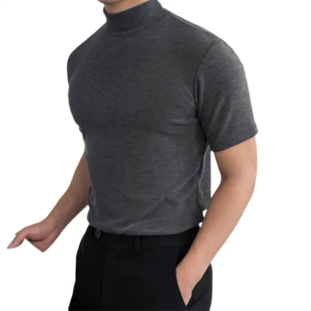 Men's Breathable Turtleneck Shirt