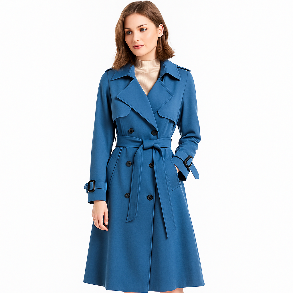 Women's Classic Trench Coat Timeless Design