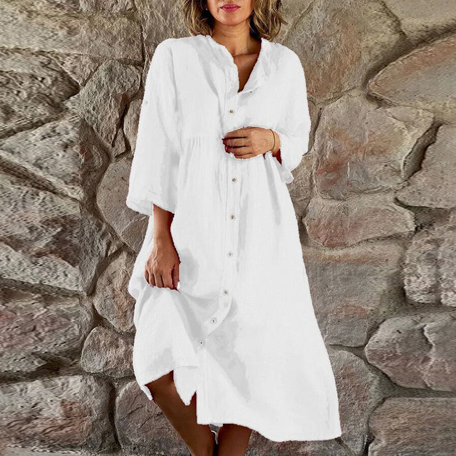 Ladies Lovely Flowing Midi Evening Dress