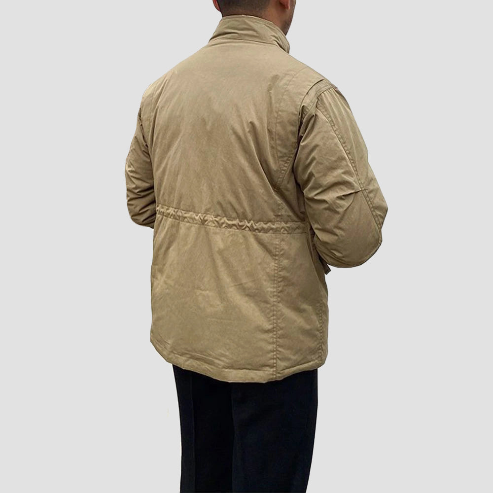 Lorenzo Vitali Men's Vintage Work Jacket Cotton