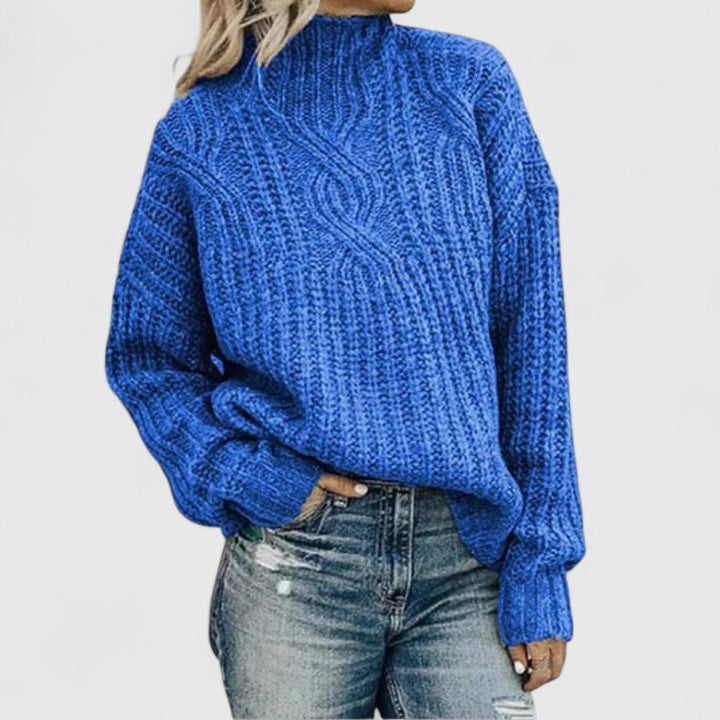 Elegant Crew Neck Sweater