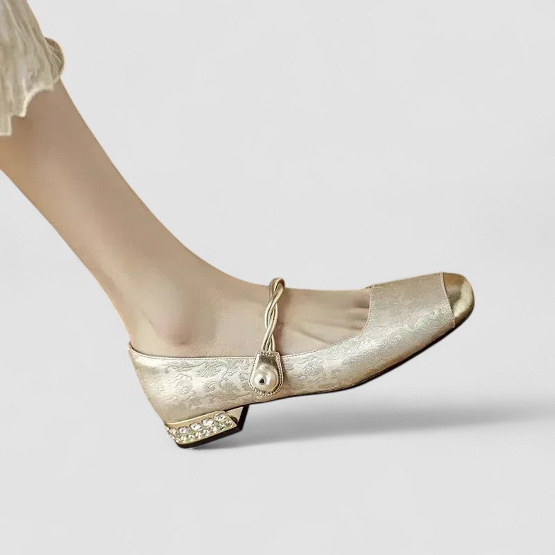 Women's Mary Jane Closed Toe Strap Shoes