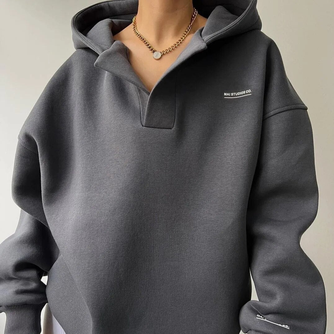 Women's Oversized Drop Shoulder Hoodie