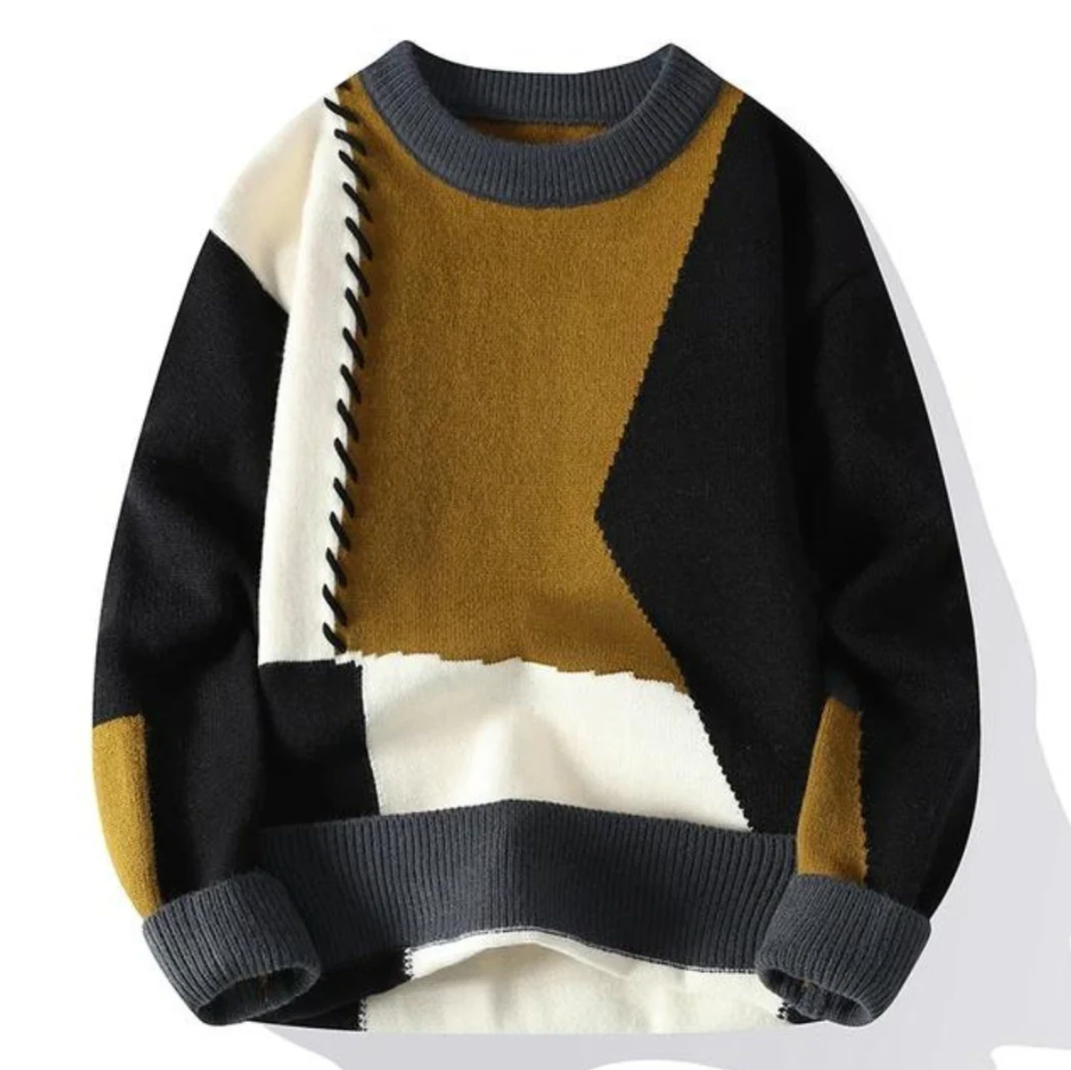 Zylo Women's Patchwork Sweater