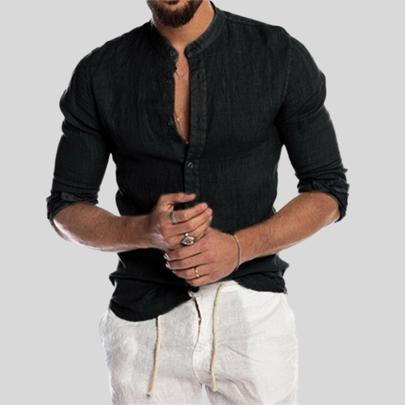 Men's Long Sleeve Casual Shirt Lightweight - VibreMode