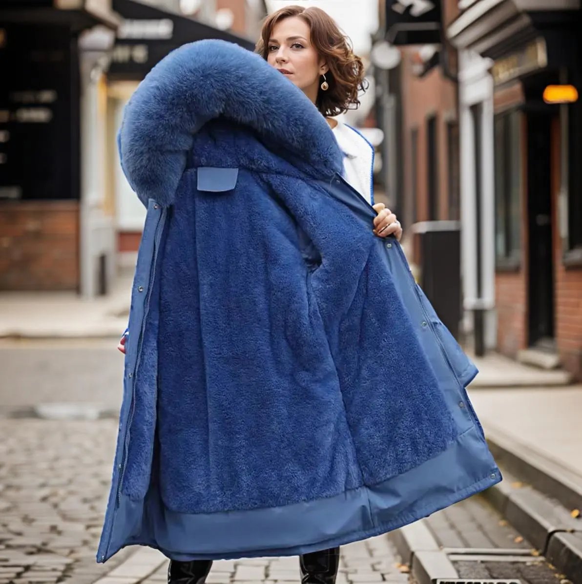 Waterproof Winter Parka for Women – Stylish & Warm-Caliboot