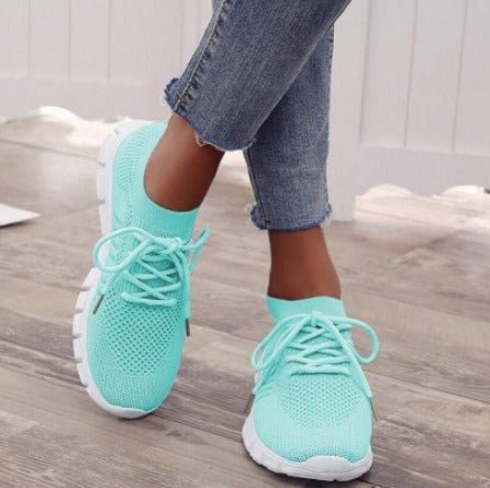 Comfortable Women's Breathable Mesh Sneakers Running Shoes