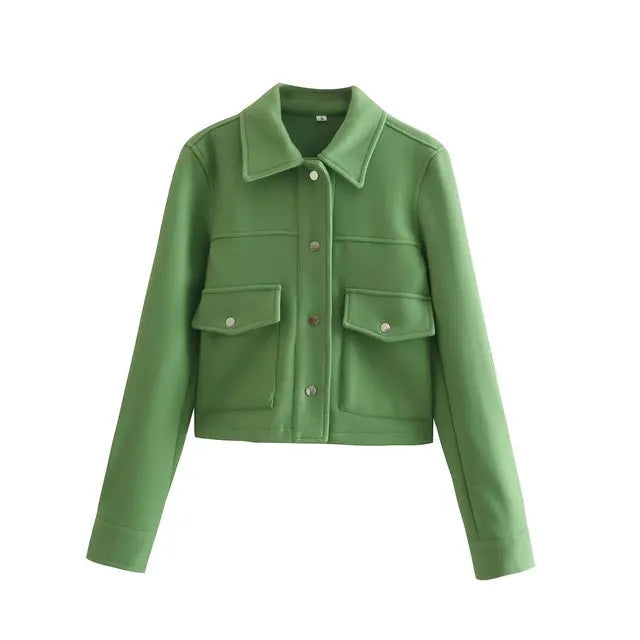 Women's Tailored Blazer Jacket Professional Casual Wear