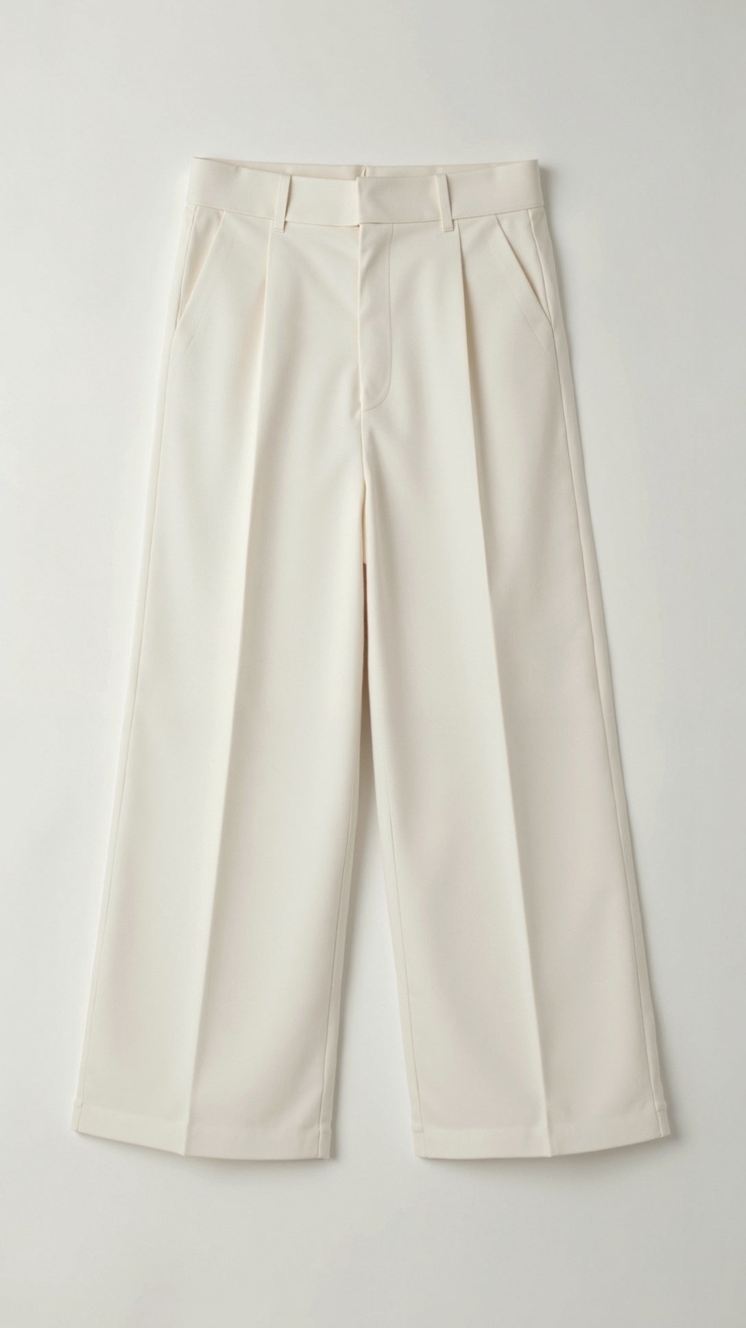 Women's Wide Leg High Waist Pants Pleated Front