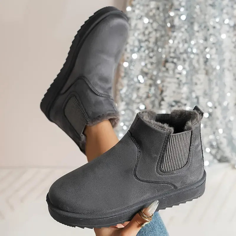Women's Low Cut Slip On Boots