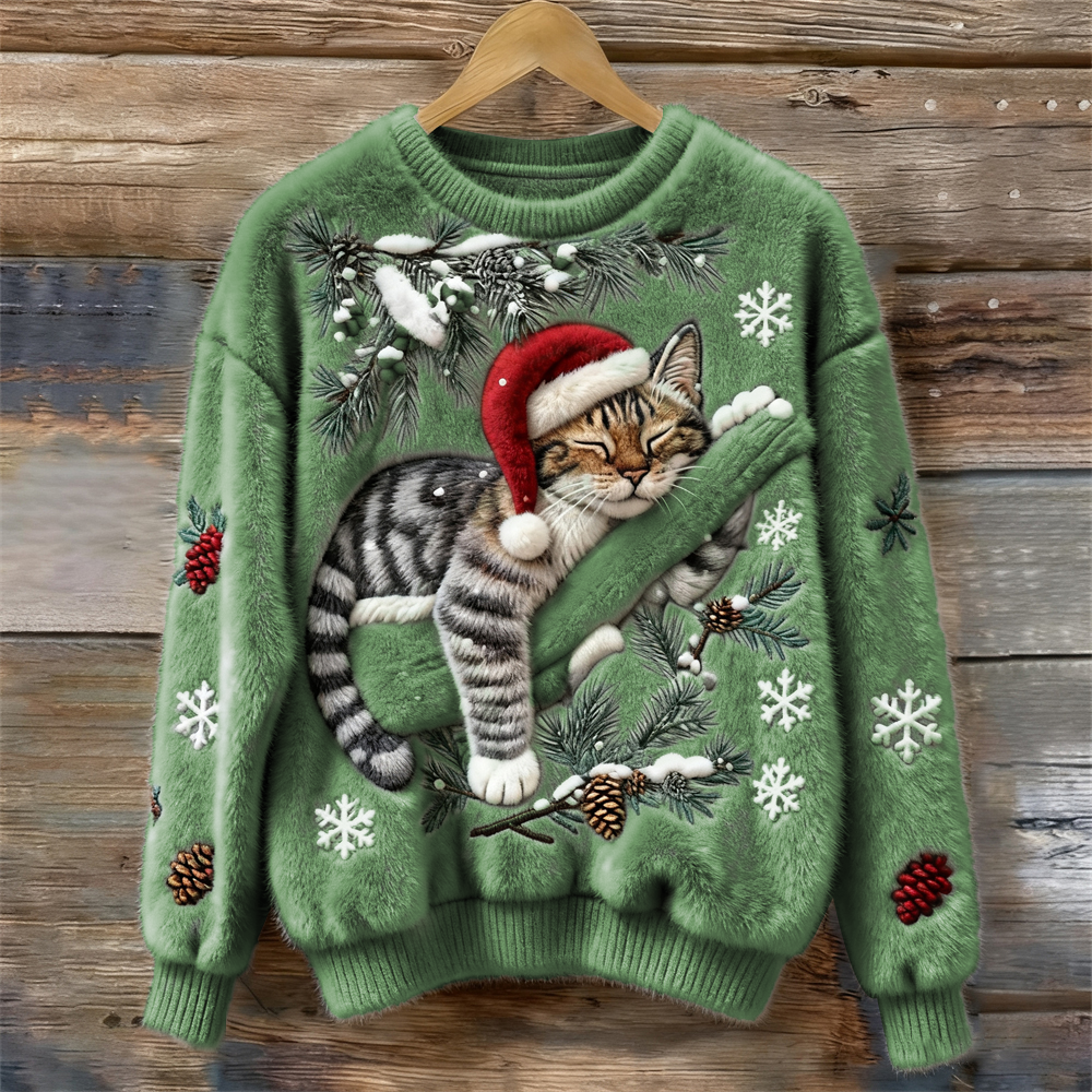 Women's Graphic Knit Sweater
