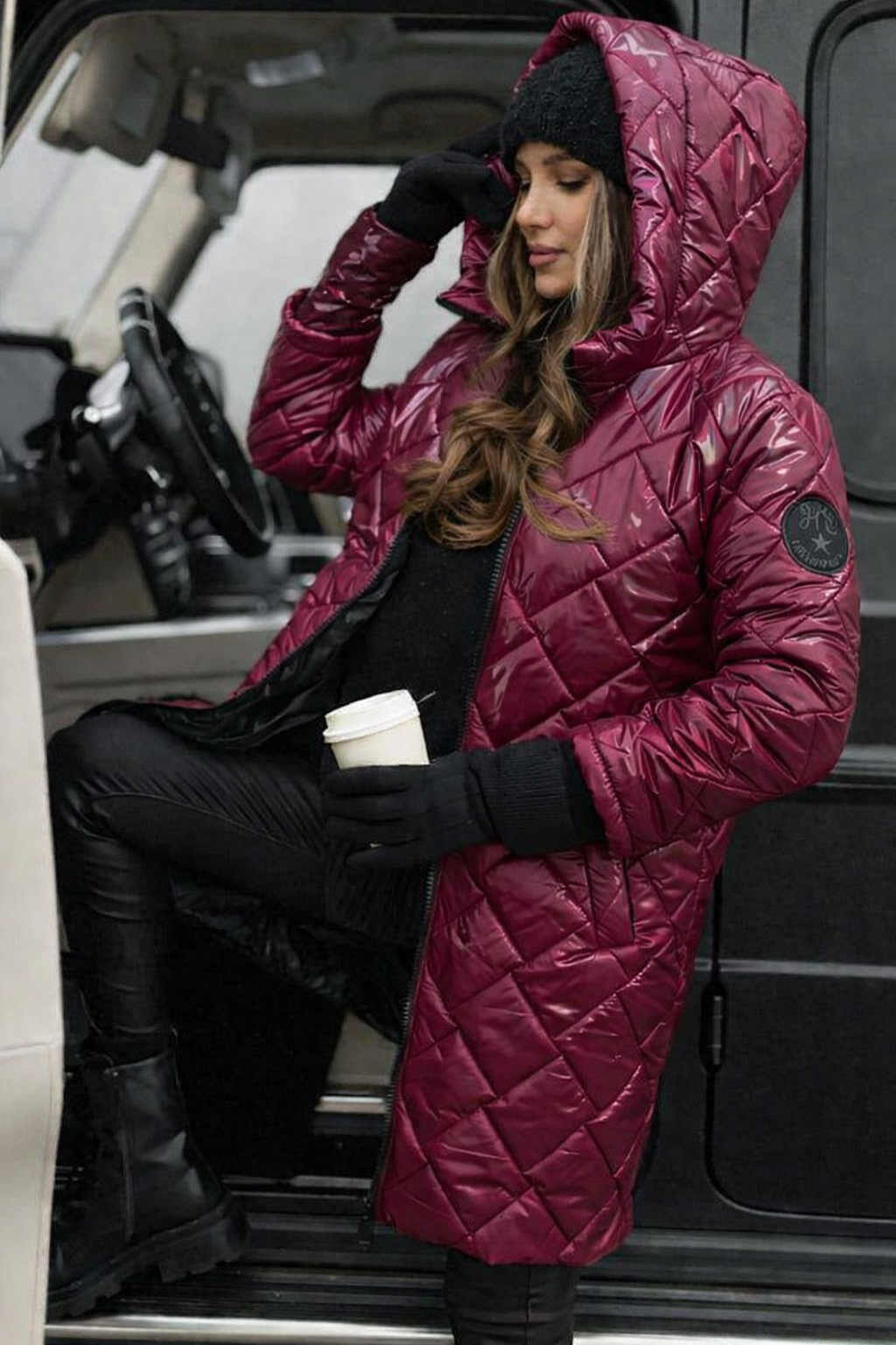 Riley Quilted Coat