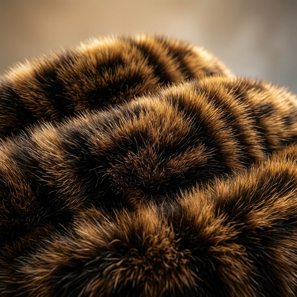 Luxury Fur Hooded Parka Coat