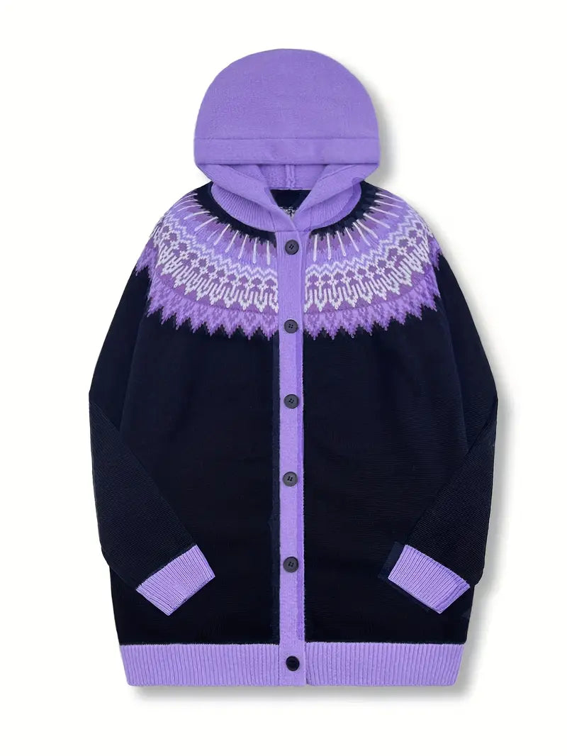 Women's Patterned Cardigan