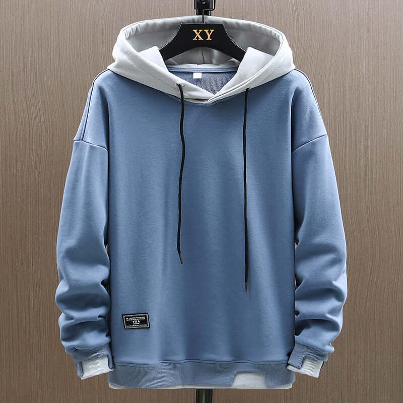 Image of Harley | Men's Color Block Pullover Hoodie