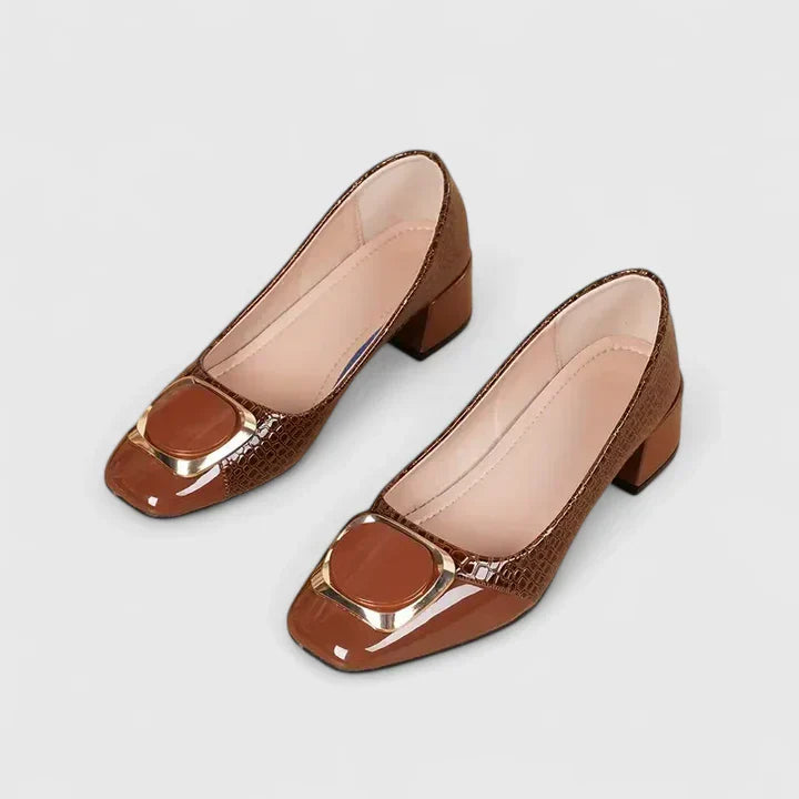Women's Block Heels Closed-Toe Shoes