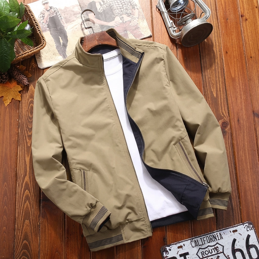 Breezeguard Men's Cotton Bomber Jacket