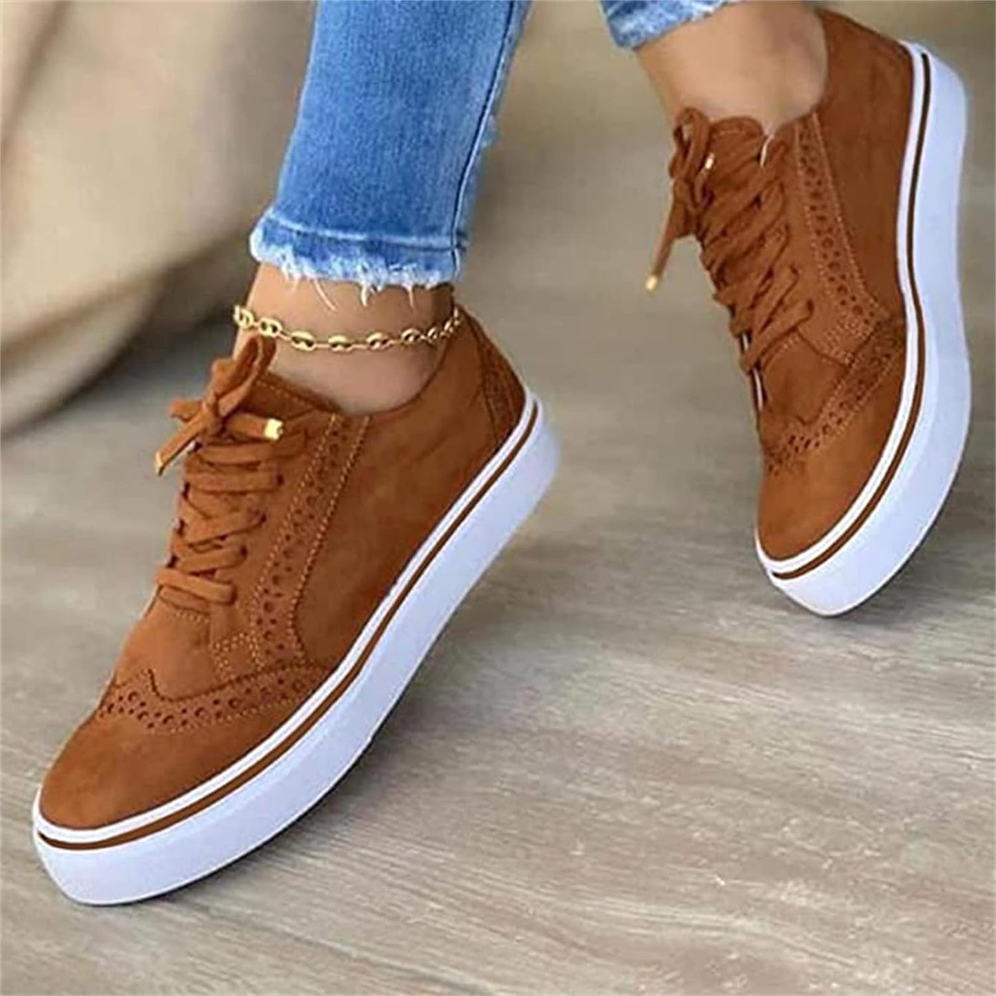 Orthopedic Lace-Up Oxfords
