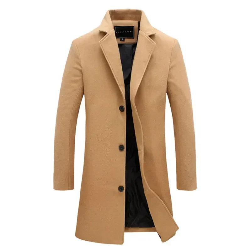 Classic Warm Winter Overcoat