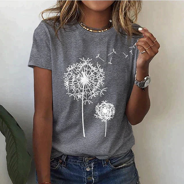 Image of Rhonda | Women's Graphic Crew Neck T-Shirt