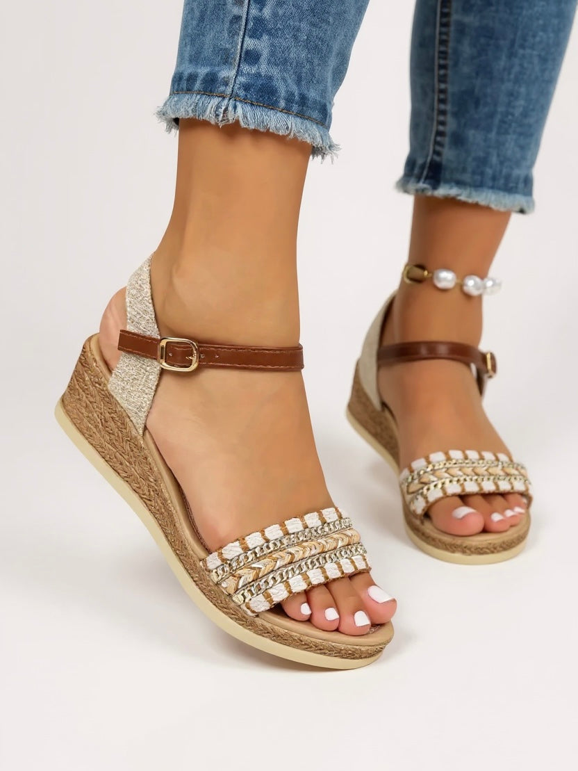 womens-woven-sandals-with-wedge-heel-and-buckle-strap-3
