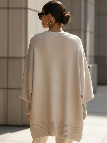 Women's Oversized Pocho Blouse