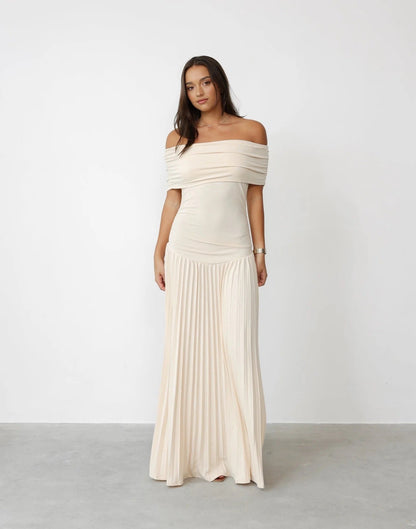 Women's Flowy Maxi Dress Lightweight Summer Style - VibreMode