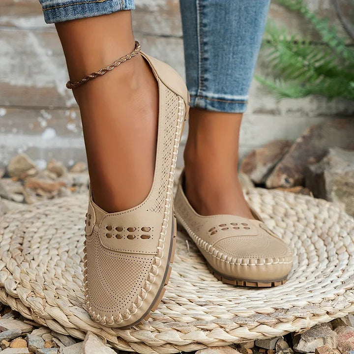 Women's Low Cut Loafers Closed Toe