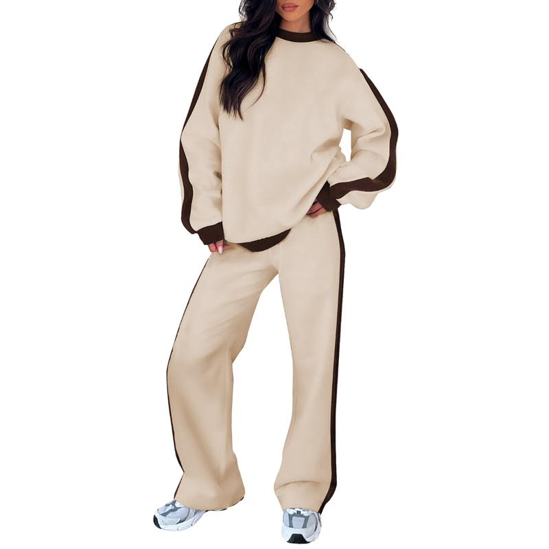 Women's Crew Neck Sweatshirt Set