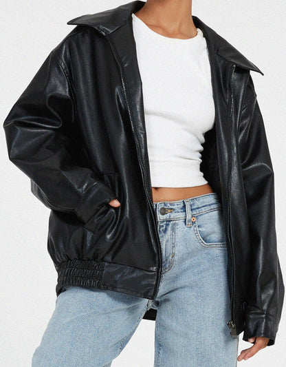 Women's Casual Hooded Zip Jacket