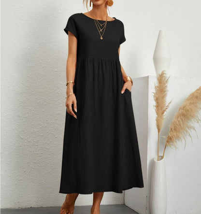 Women's Relaxed Fit Midi Dress