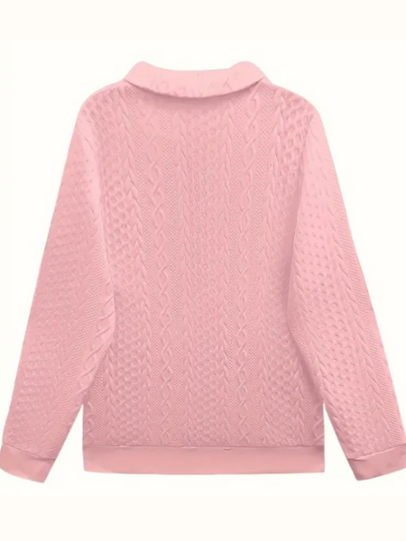 Women's Modern Zip Up Sweater