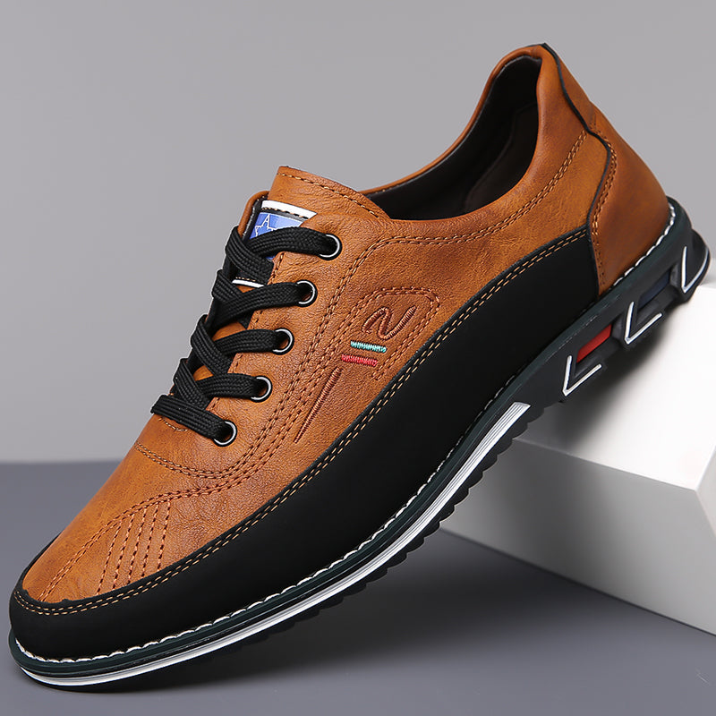 Men's Calfskin Leather Shoes - VibreMode