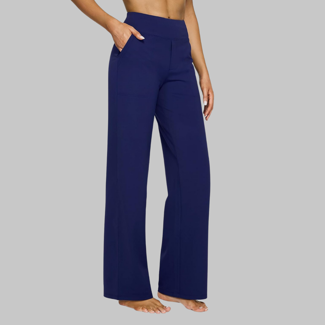 Comfortable Classic Fit Straight Leg Pants