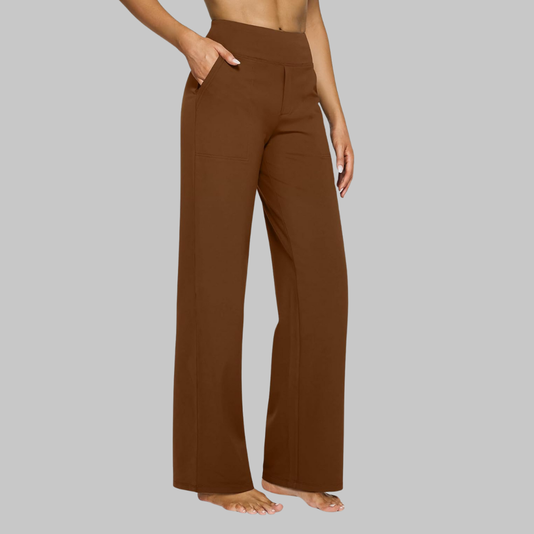 Comfortable Fit Straight Leg Athletic Pants
