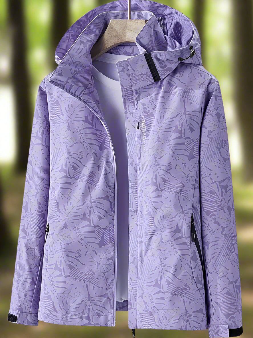 Women's Zip Up Hooded Outdoor Jacket