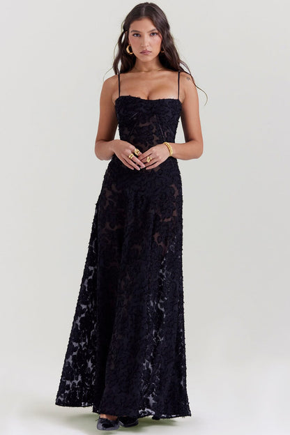 Women's Elegant Maxi Dress Flowy Design