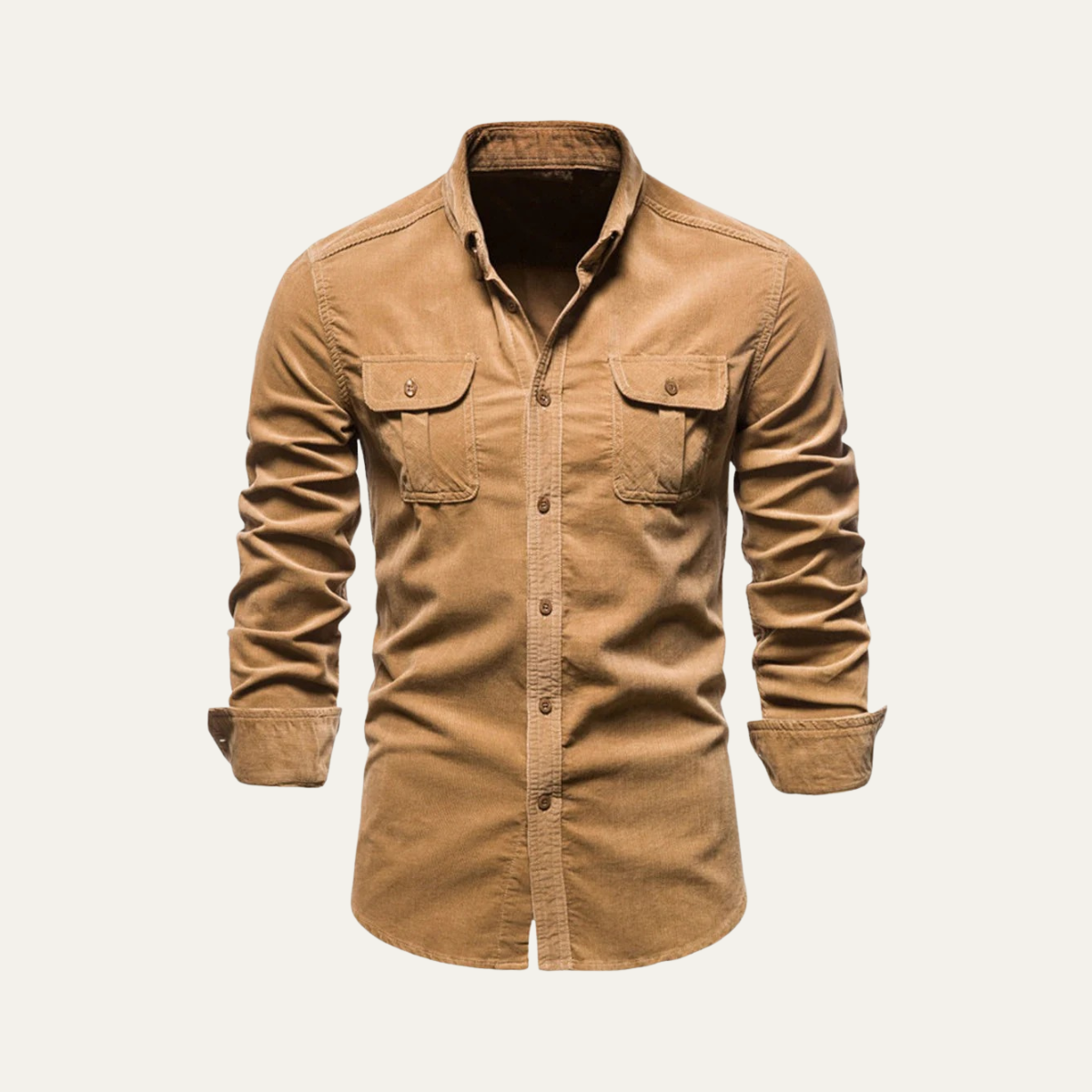 Men's Long Sleeve Cotton Dress Shirt