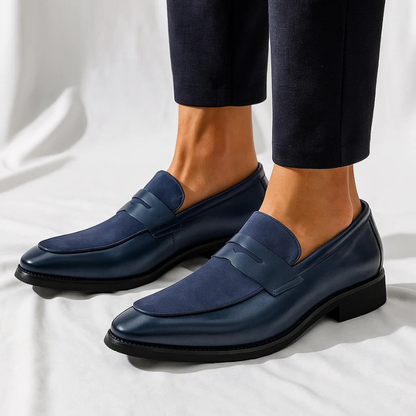 Italian Leather Penny Loafers