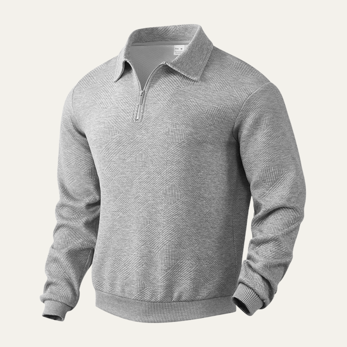 Men's Quarter Zip Sweater Lightweight