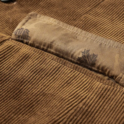 Men's Corduroy Blazer Elbow Patches