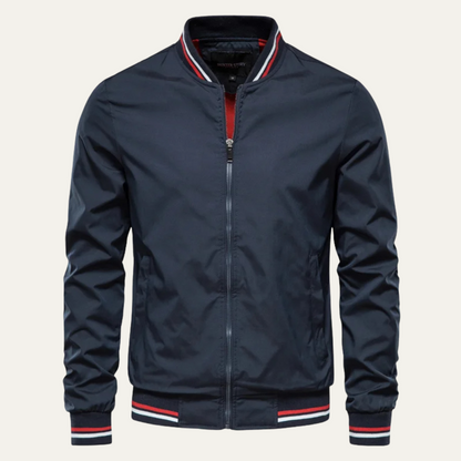 Balmoral Men's Bomber Jacket Slim Fit Zip Up